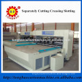 Cardboard carton die cutting press creasing line machine